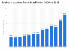 中国爆买下的巴西大豆出口：再创纪录