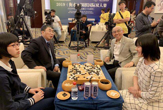围棋创造体育外交新奇迹 擂台赛见证中日友好