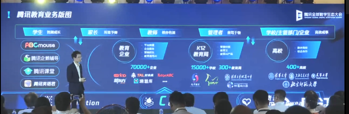 腾讯教育首次全貌亮相 做教育行业智慧化的数字