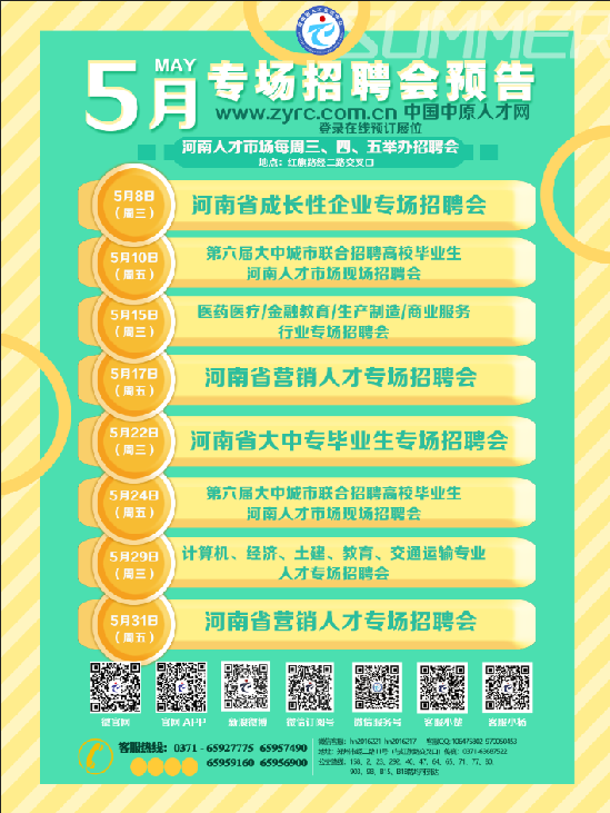 第六届大中城市联合招聘高校毕业生河南人才市场现场招聘会