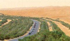 塔里木沙漠公路：长达522千米，盘踞在沙海的“