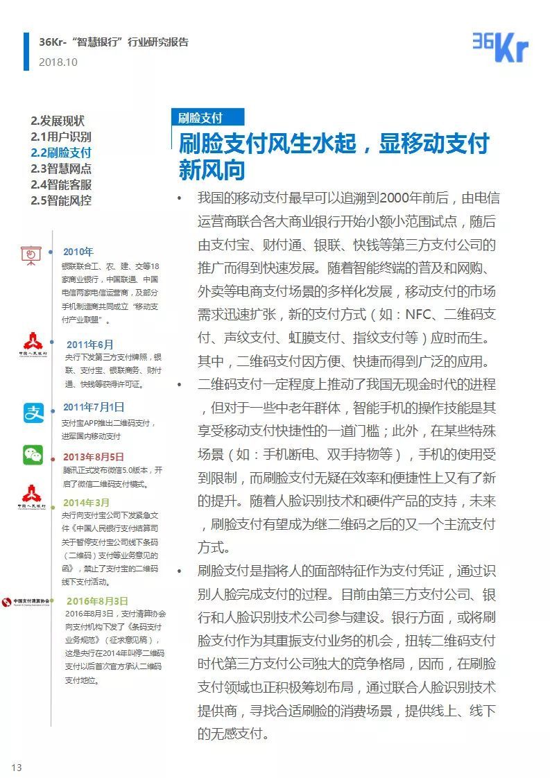 “智慧银行”行业研究报告