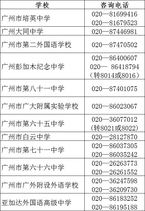 2019广州白云区中考招生政策解读及志愿填报咨询