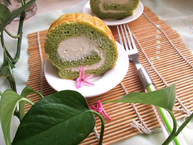 荠菜不仅包饺子好吃，做出的蛋糕卷也好吃哦！