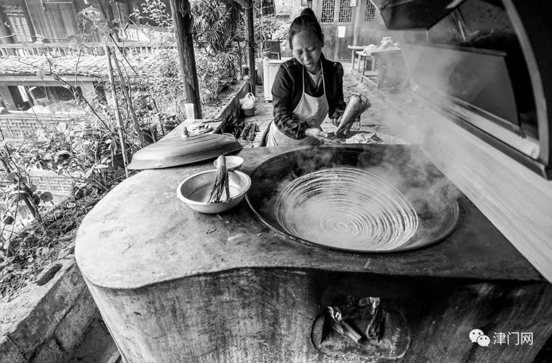 重庆第一历史文化名镇里的美味绿豆粉