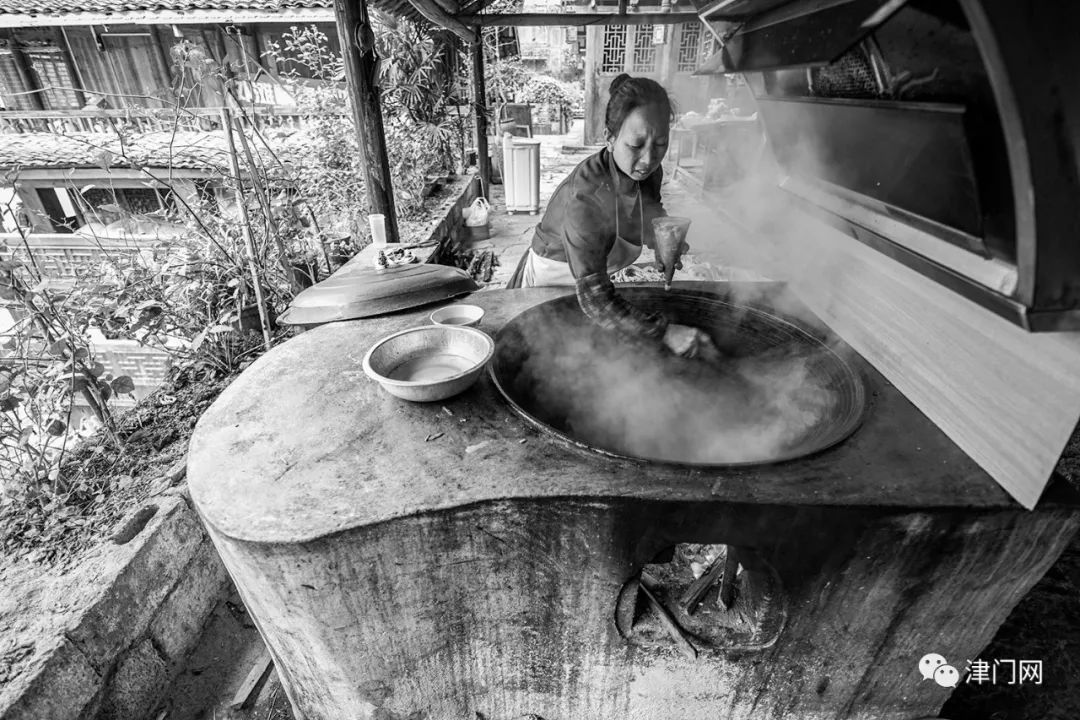 重庆第一历史文化名镇里的美味绿豆粉