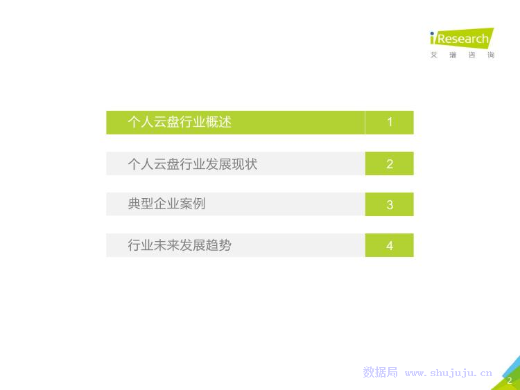 艾瑞咨询：2018年中国个人云盘行业研究报告