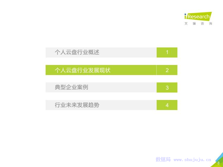 艾瑞咨询：2018年中国个人云盘行业研究报告