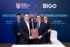BIGO携手新加坡南洋理工大学，开启全球AI人才培