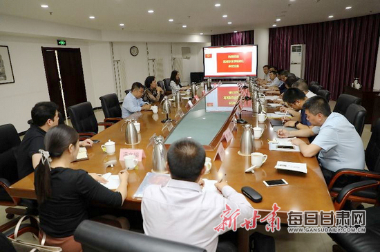 武威职业学院党委书记、院长赵明一行到天津职业大学学访交流