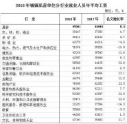 海南2018年平均工资公布 这些行业、地区工资较高