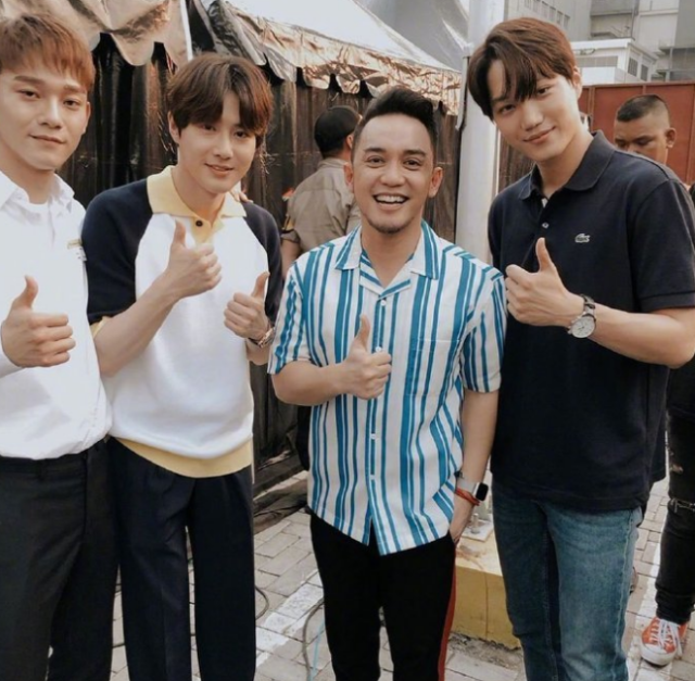 EXO金家兄弟机场趣事,保安制止爱丽打架,金钟