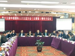 第十五届中国国际人才交流大会情况介绍会三地