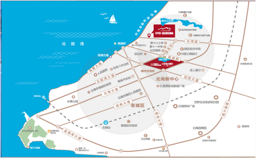 中电海湾国际区位图