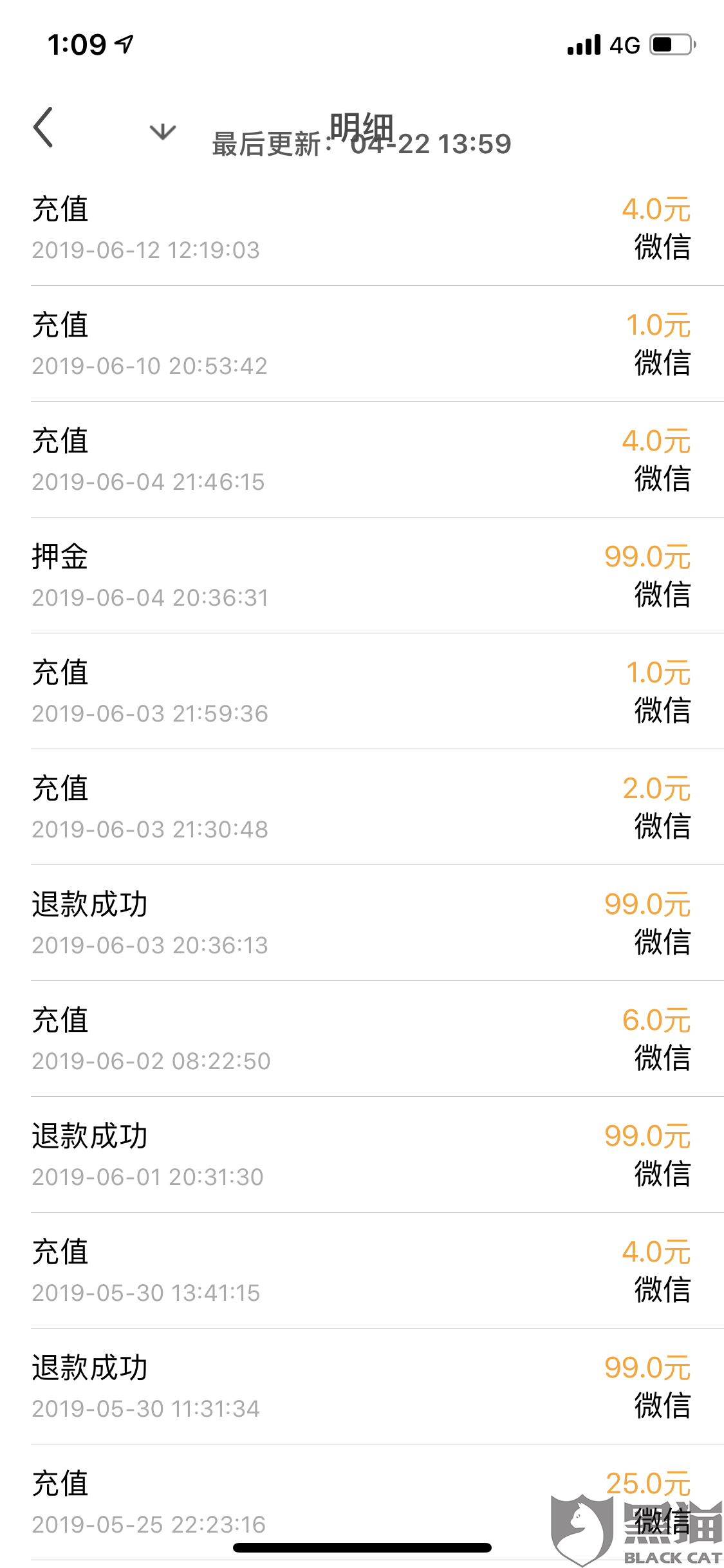 黑猫投诉：上海科技闪影有限公司 不退款押金
