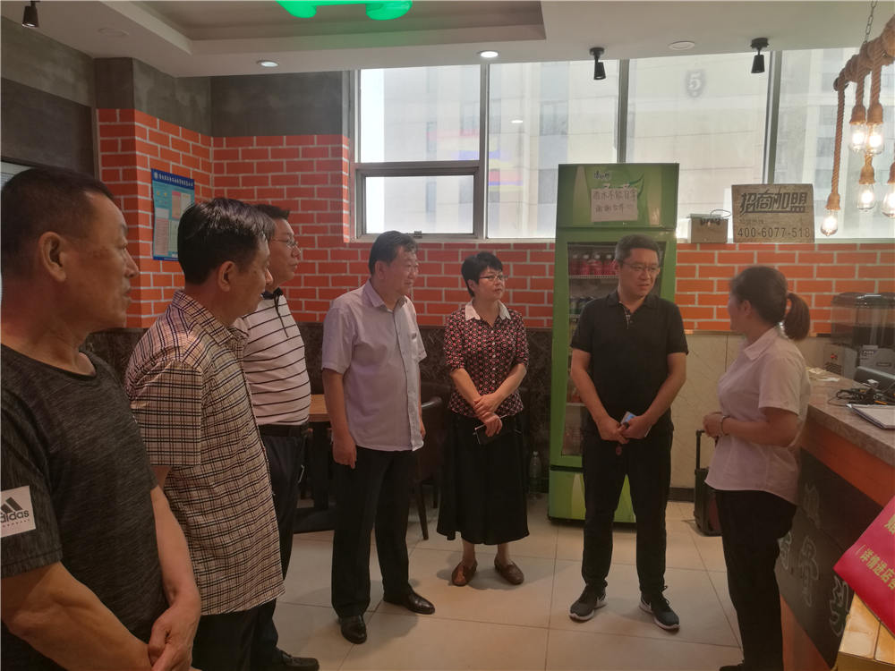 青岛市北区科技街商圈开展安全生产督导巡查