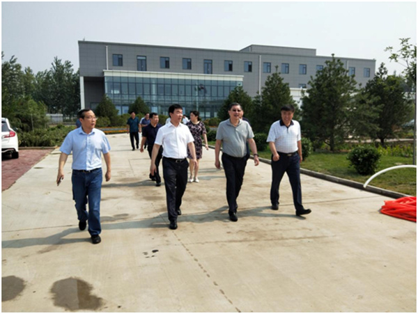 河北省工商联主席刘劲松一行访问秦皇岛维石住
