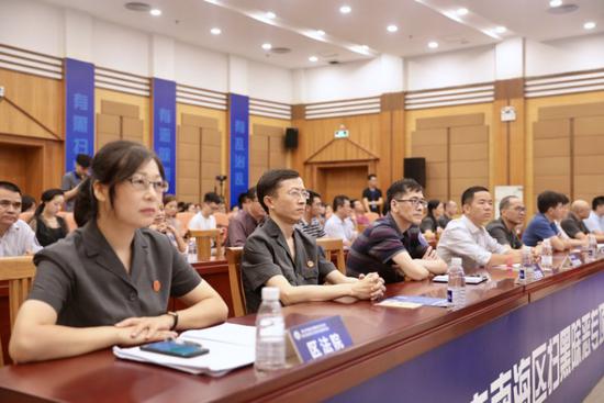 南海区举办扫黑除恶专项斗争暨打击虚假诉讼专项行动新闻发布会