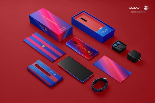 奇迹般的红蓝配色 OPPO Reno巴萨定制版强势来袭