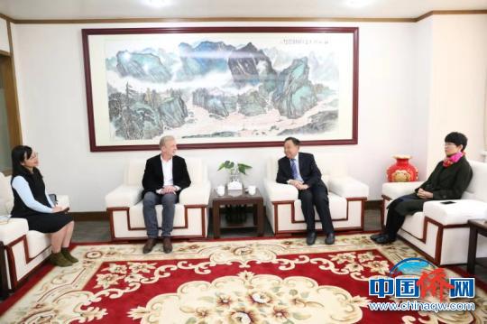 图为会见的现场 林浩 摄