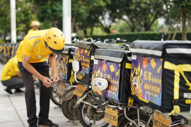 万名骑手加入亚洲美食节 将为市民送上美味