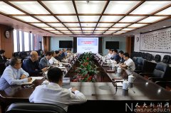 北京市委组织部副部长王建中一行来校座谈交流