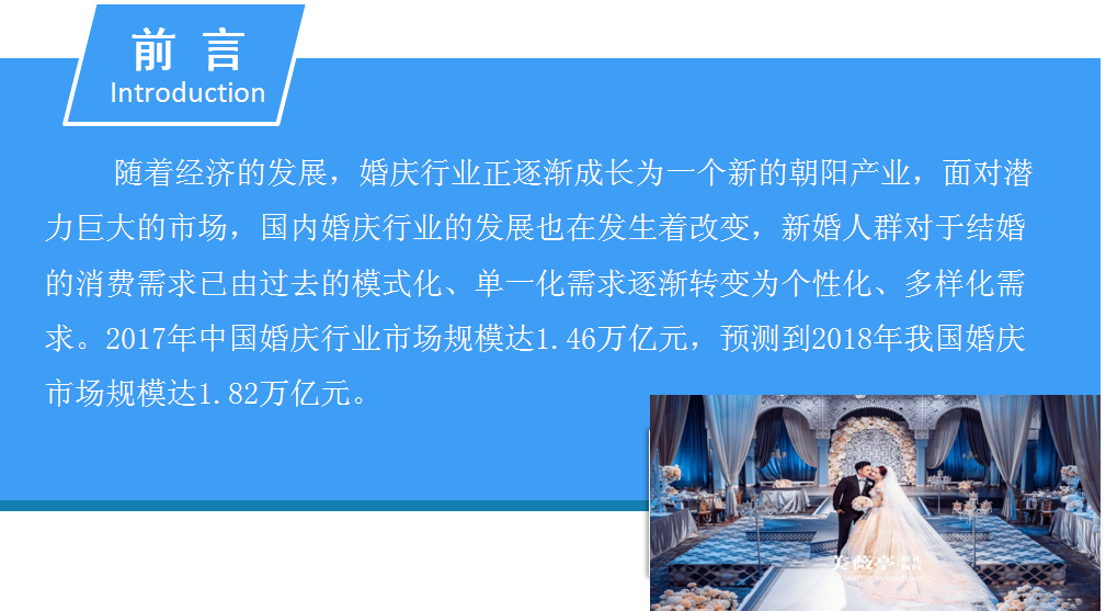 2018年中国婚庆行业市场现状及发展前景研究报告（全文）