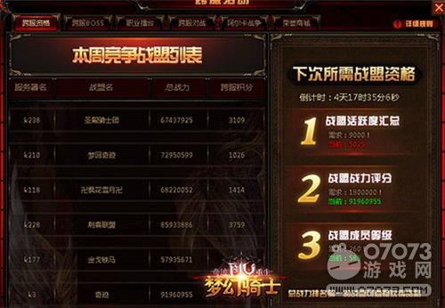 塔人《奇迹重生》跨服战场最强BOSS