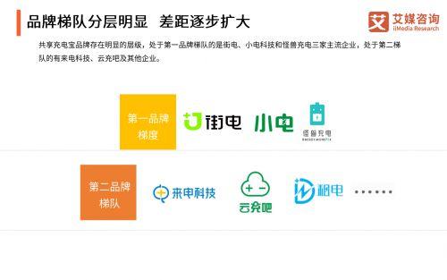 艾媒咨询：街电用户占市场三分之一