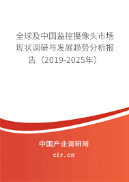 全球及中国监控摄像头市场现状调研与发展趋势分析报告（2018-2025年）