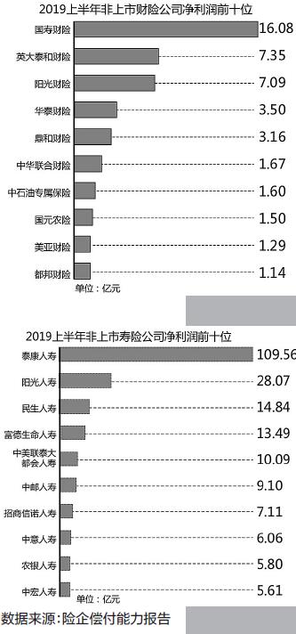 非上市险企上半年超半数盈利 深耕专业领域仍面