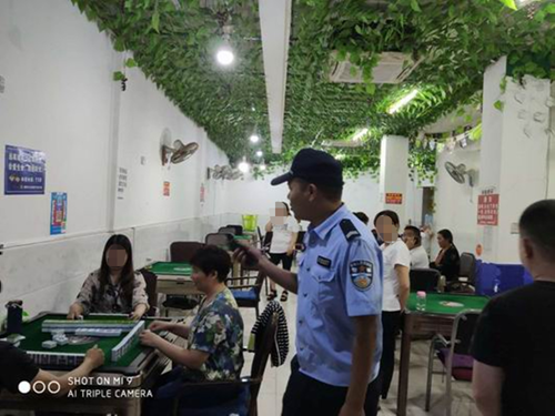 德阳市罗江区对社会治安乱点进行专项整治