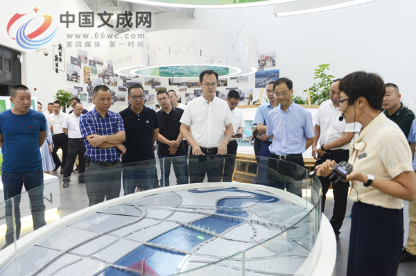 文成县委书记刘中华率我县党政代表团赴瑞安开