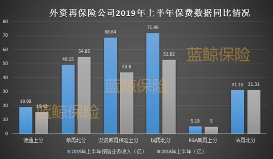 外资再保公司上半年保费上行，政策助推但规模仍受直保市场限制