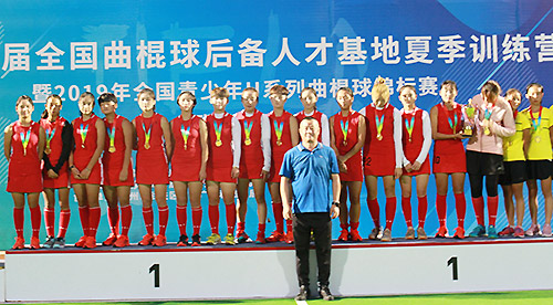 全国曲棍球后备人才基地夏训营（U15U18组）举行