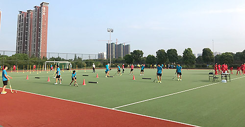 全国曲棍球后备人才基地夏训营（U15U18组）举行