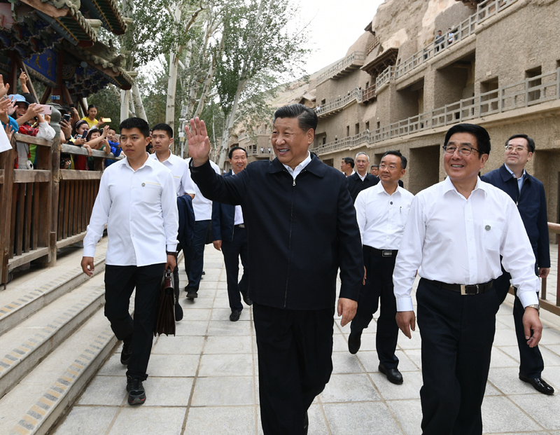 习近平：团结一心开创富民兴陇新局面