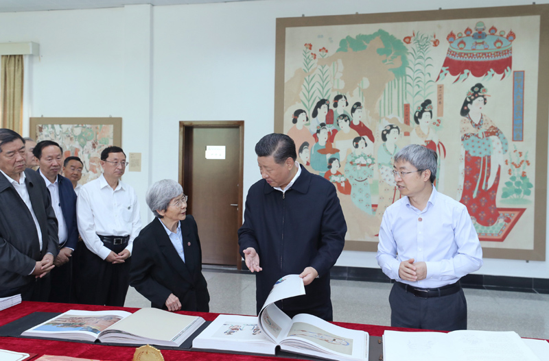 习近平：团结一心开创富民兴陇新局面