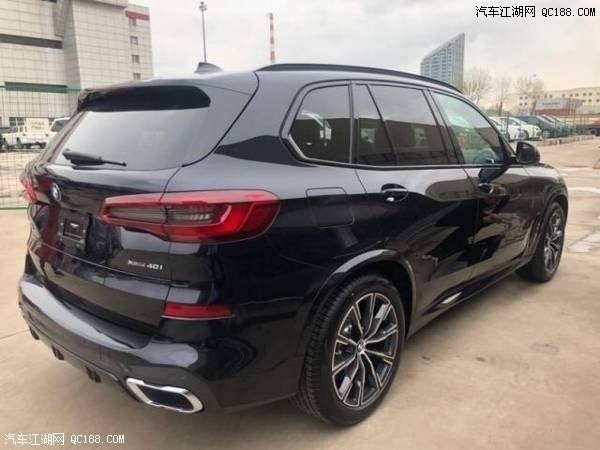 平行进口车19款墨版宝马X5 全景天窗详解