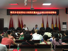 成都高新区合作街道赴福田乡开展工作交流