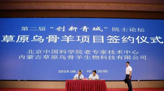 羊中“大熊猫”草原乌骨羊产业有了权威科研支撑