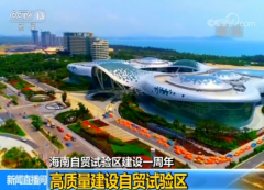 【海南自贸试验区建设一周年】注重引进外资和