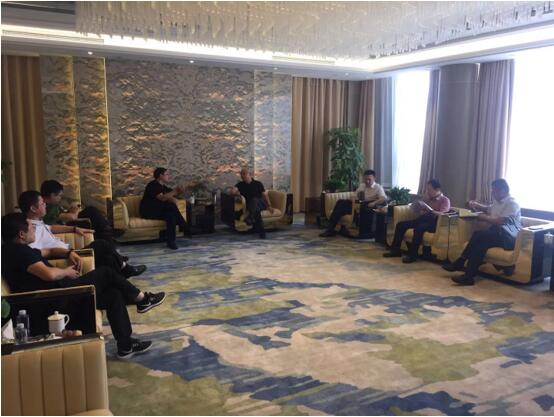 蓬莱市人民政府程建军副市长一行莅临永元控股