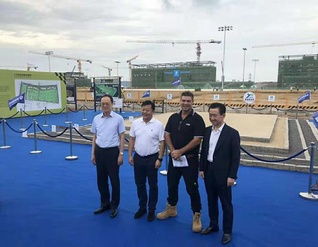 嘉美茵携手万达 致力于打造中国足球基地新地标