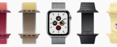 苹果发Apple Watch Series5 配华米科技Amazfit同款钛金