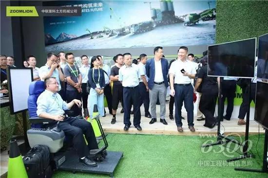5G远程操控工程机械设备 纷纷亮相BICES 2019