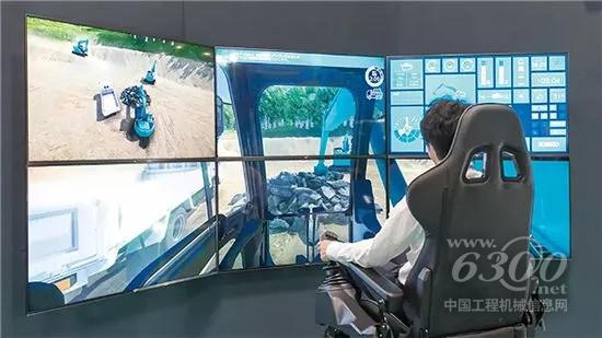 5G远程操控工程机械设备 纷纷亮相BICES 2019