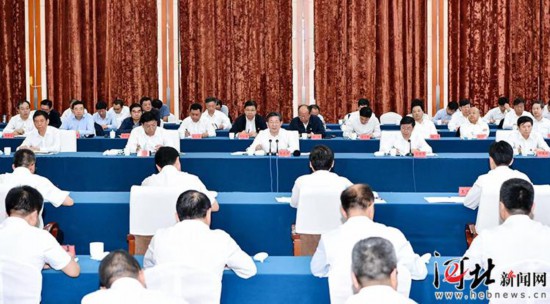 王东峰与河北省援疆干部人才座谈交流