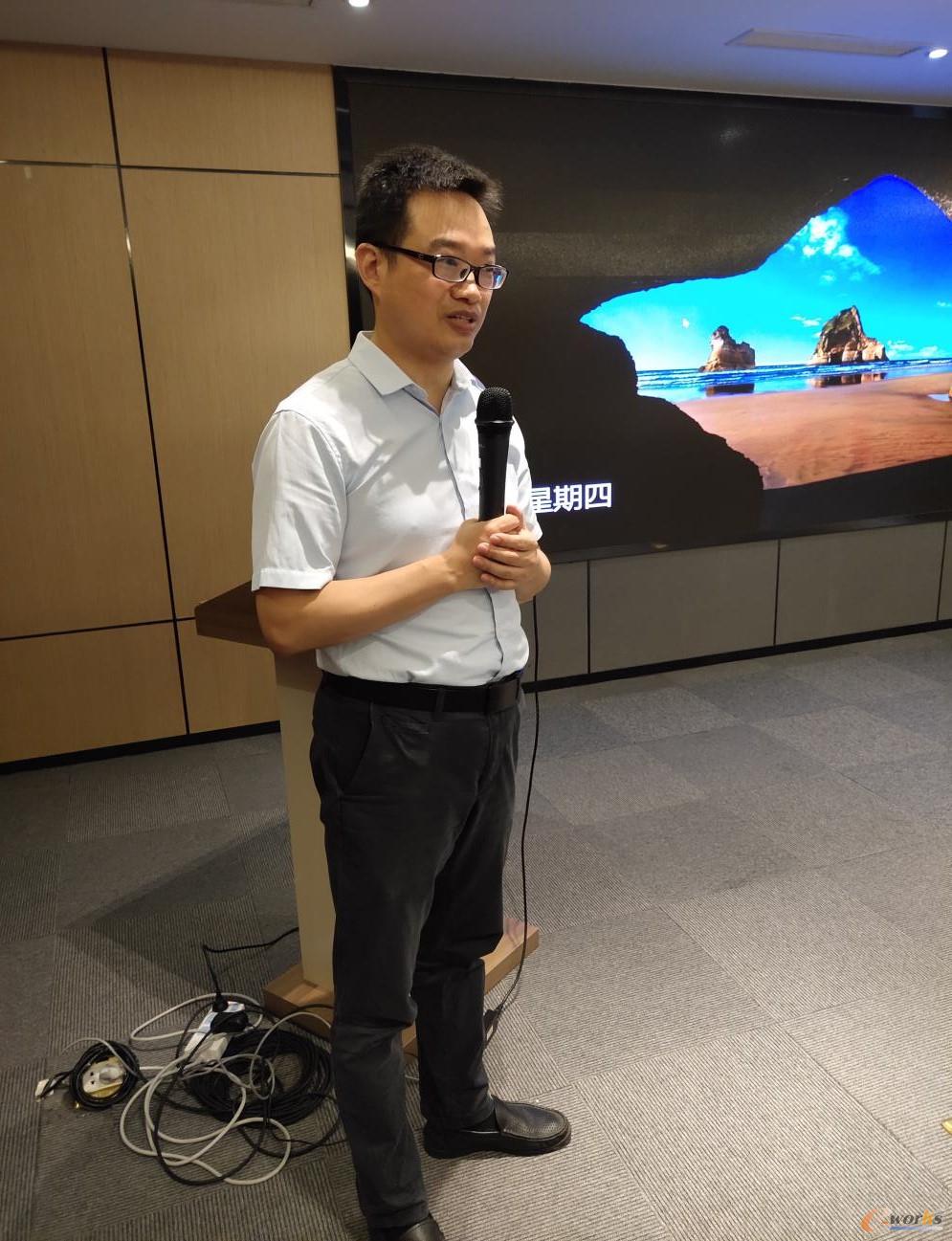 e-works南京制信制造技术有限公司常务副总 陶亚宁