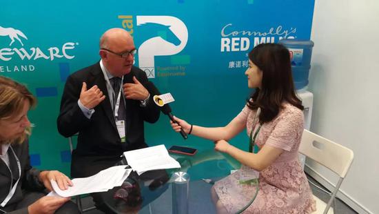专访爱尔兰驻华大使：谈与中国马产业合作计划